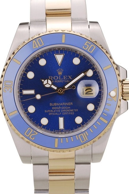 Good Copy Rolex Watches Blue Rolex Bezel Blue Dial 98230 Submariner 0725